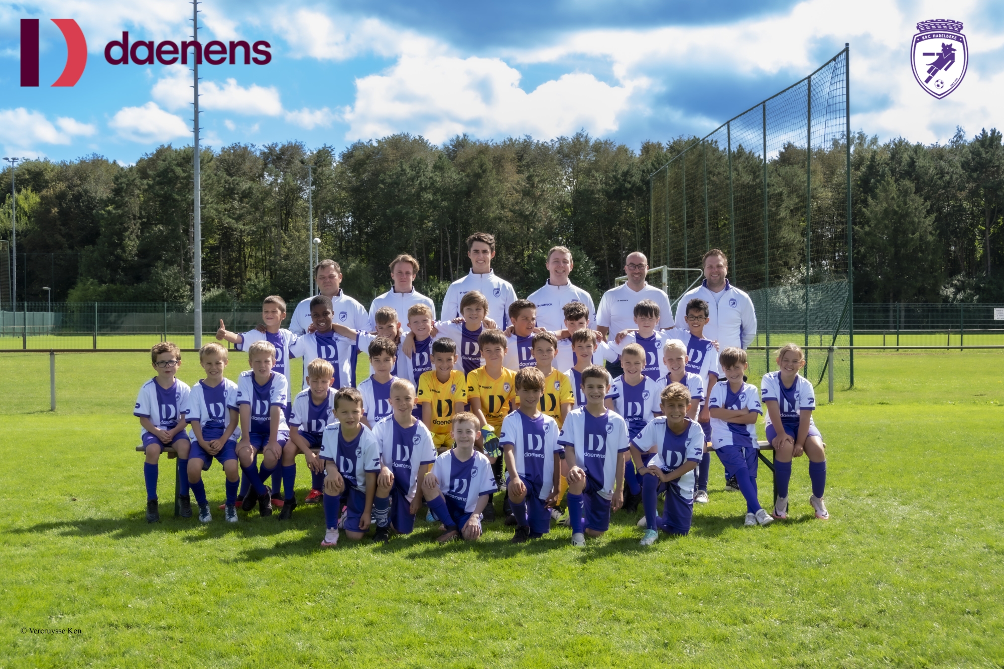 Voetbalploeg U10 KRC Harelbeke
